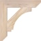 Ekena Millwork Imperial Slat Smooth Bracket, Douglas Fir, 3 1/2"W x 20"D x 20"H BKT04X20X20IMP06SDF - alternate 4